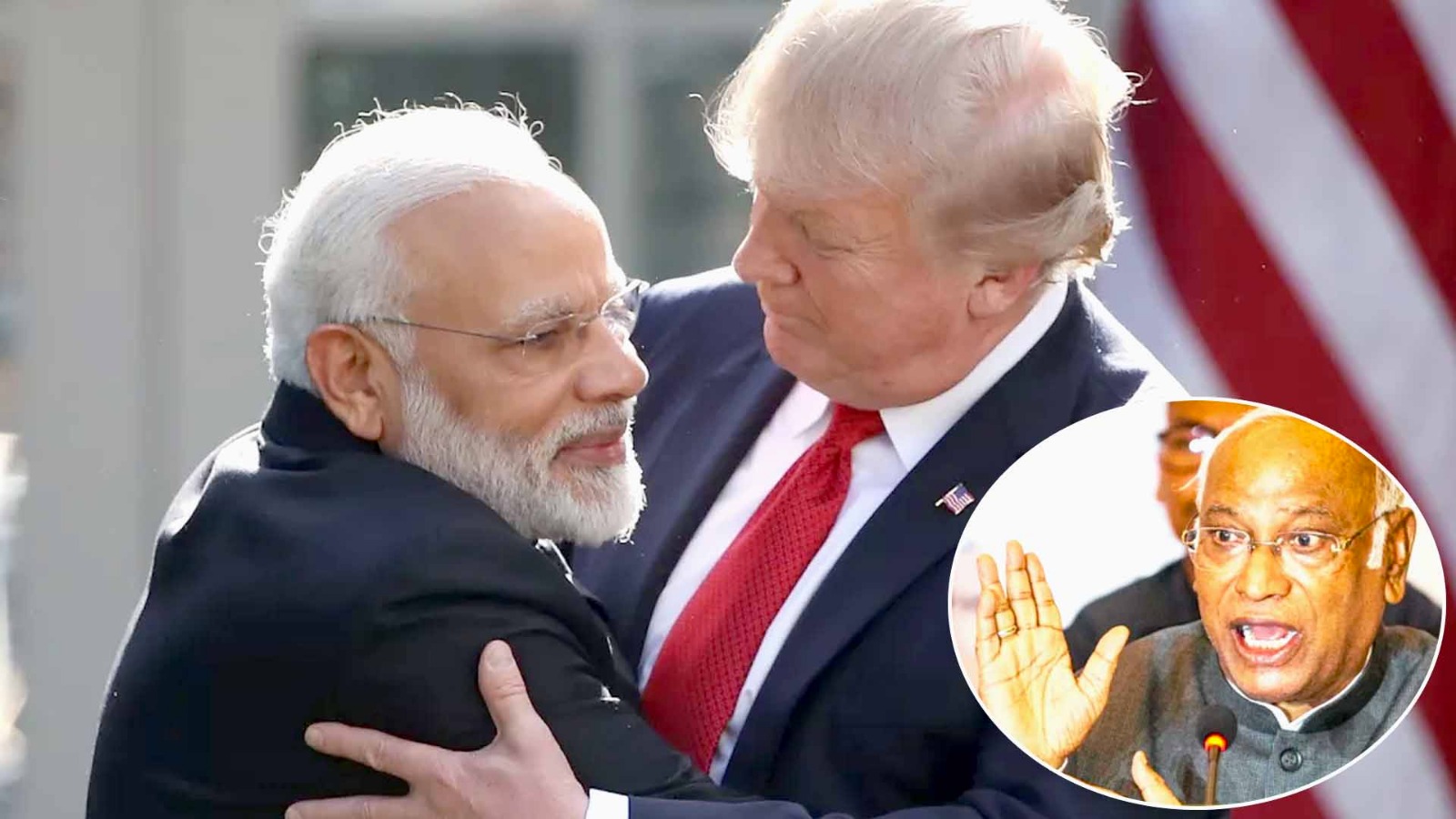 congress president targeted pm on foreign policy said on his friendship with trump pm modi has become the enemy of the country