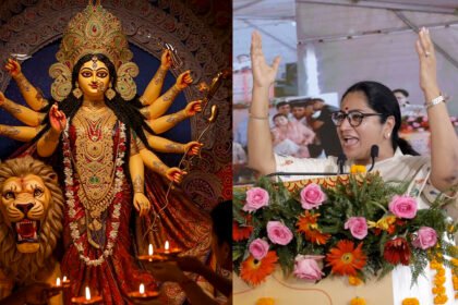 delhi cm approves loudspeakers for ramlila durga puja till midnight