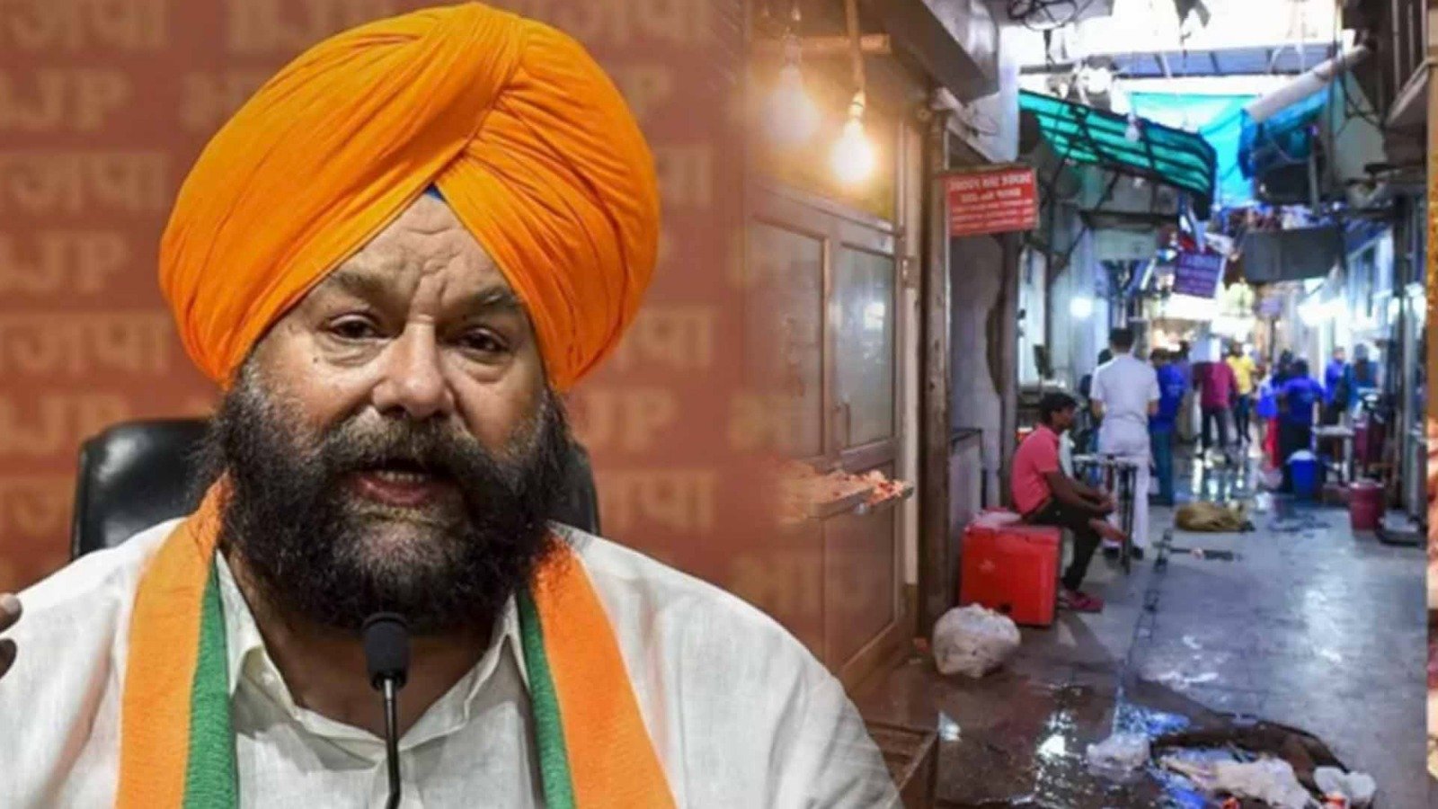 demand to close non veg shops during navratri jangpura mla writes to cm councillor to appeal to shopkeepers