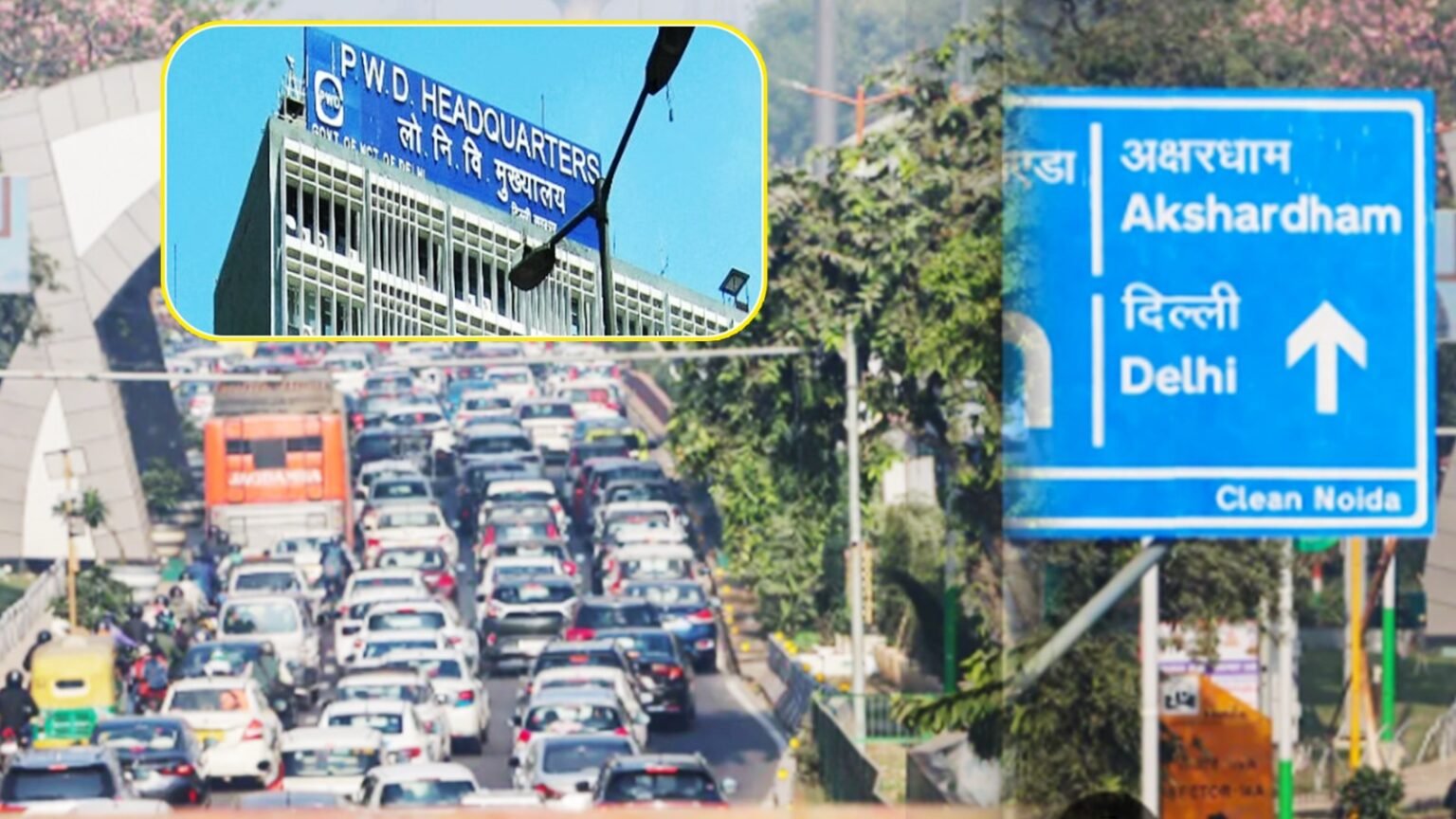 good news for delhiites will delhiites get relief from traffic jams ito will be jam free blueprint ready