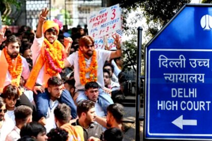 hc takes a tough stand on dusu elections yes to celebrations no to processions delhi university issues order