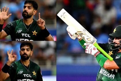 icc acts on haris rauf fined 30 of match fee for misconduct sahibzada farhan reprimanded
