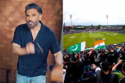india pakistan cricket suniel shetty reaction