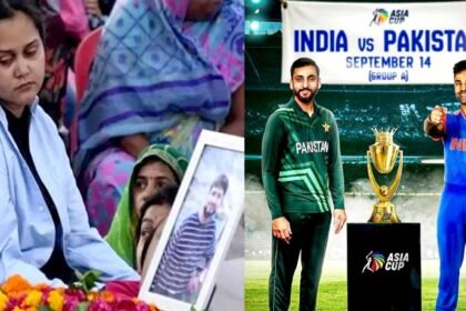 india pakistan match pahalgams wife shubham dwivedi who was killed in pahalgam got angry at bcci