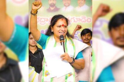 k kavitha resigns from brs mlc post after suspension family rift