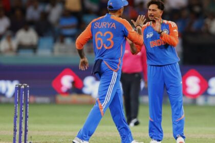 kuldeeps spin magic uae stunned with 3 wickets in one over asia cup sensation