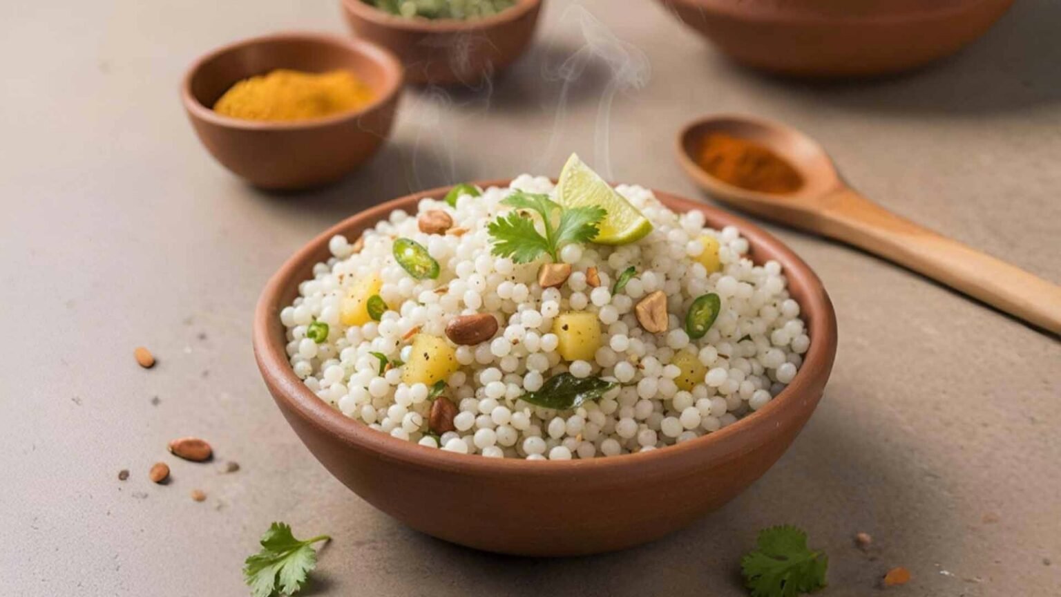 make sabudana khichdi in just 15 minutes without soaking quick cooker recipe