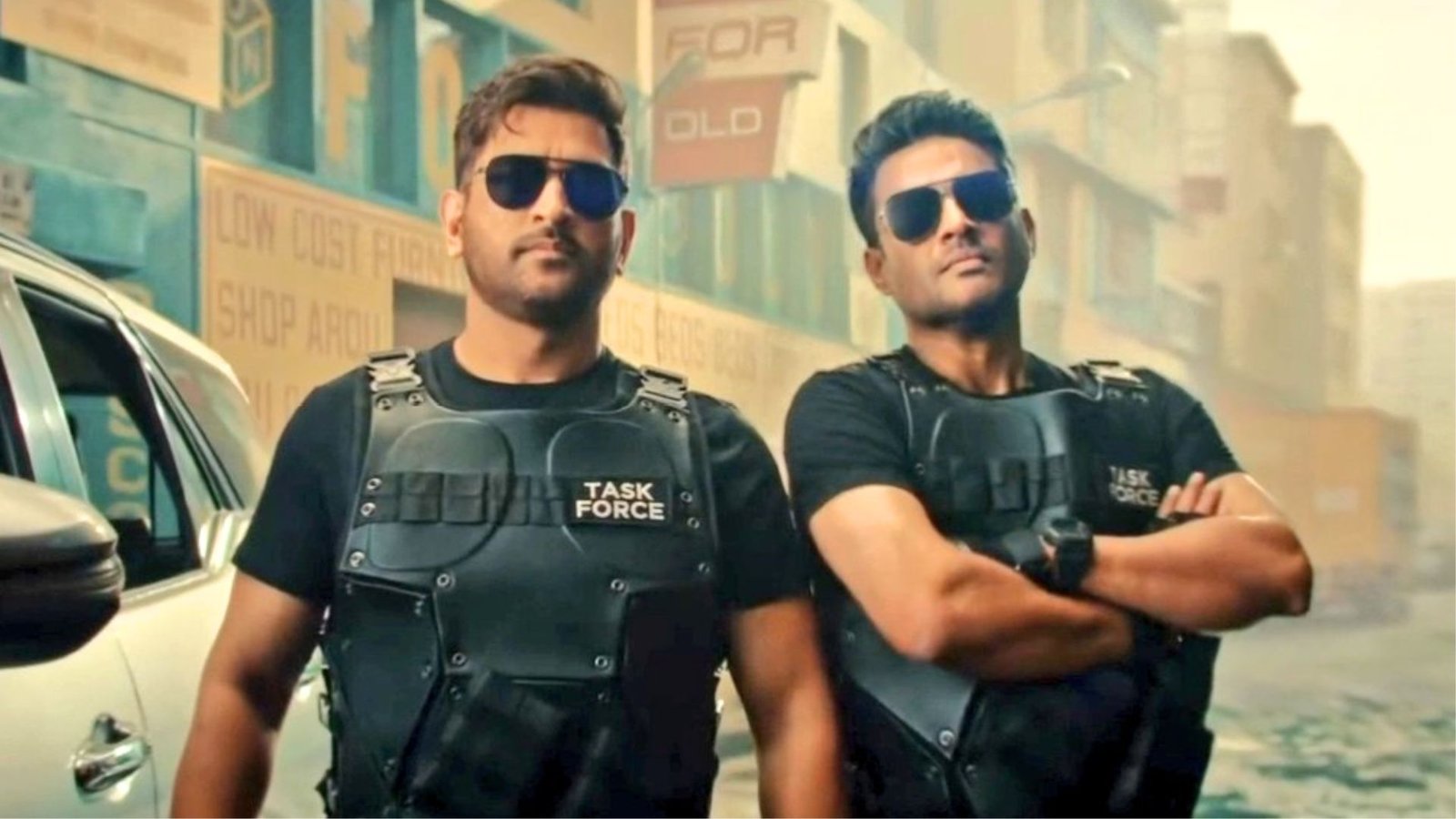 ms dhoni and r madhavan the chase teaser action debut rumours
