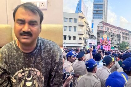 mumbai police arrested a noida man for sending whatsapp threats of a 400 kg rdx bomb plot during ganpati visarjan
