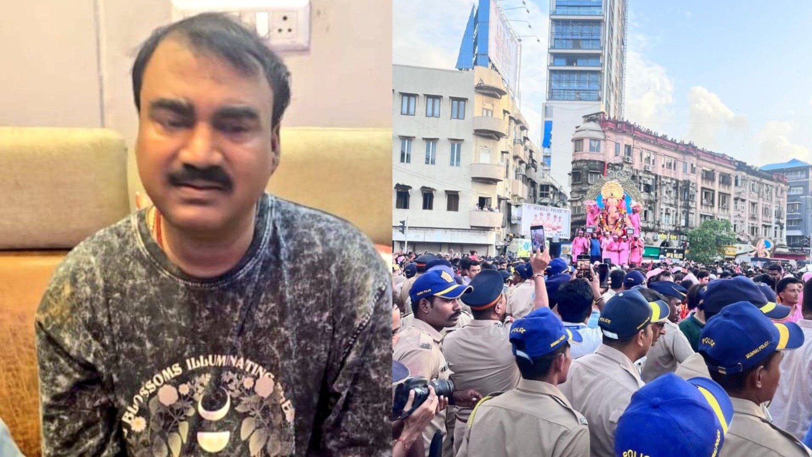 mumbai police arrested a noida man for sending whatsapp threats of a 400 kg rdx bomb plot during ganpati visarjan