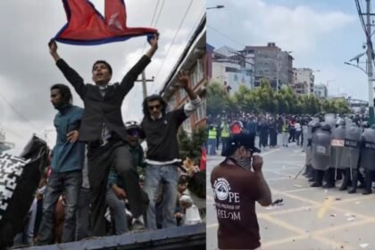 nepal imposes curfew after deadly clashes 18 killed in protest against social media ban