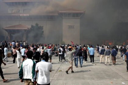 nepal protest 6 thousand prisnores escape from 18 districts jail