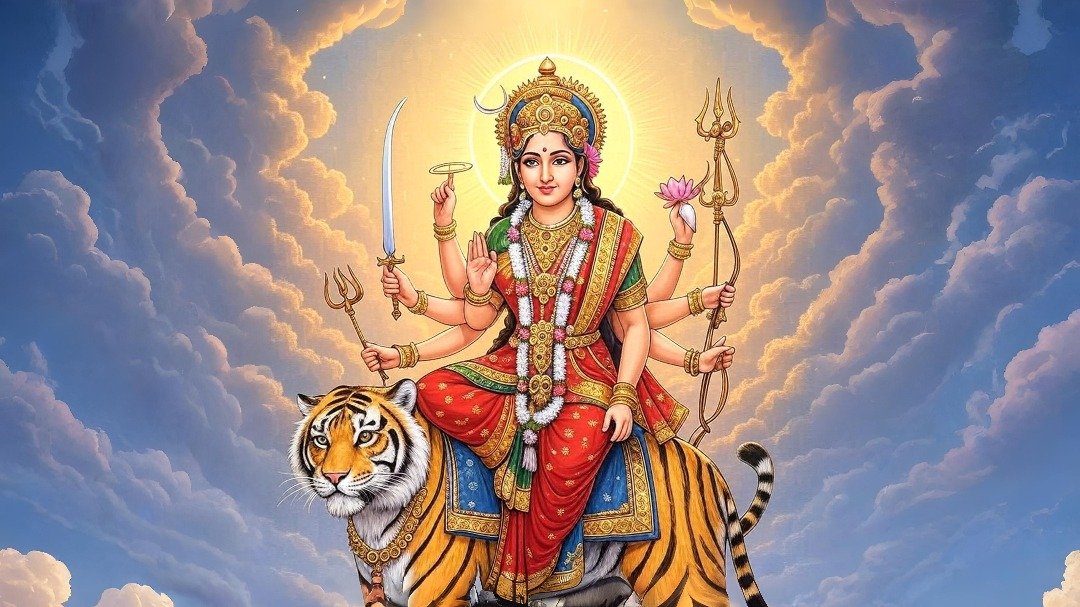 on the third day of navratri worship maa chandraghanta like this to get prosperity and desired success