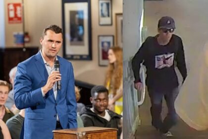 photos of the suspect in the charlie kirk murder case were released a rifle was also recovered