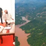 pm modi did an aerial survey of flood affected areas announced to give 1500 crores to the disaster affected states