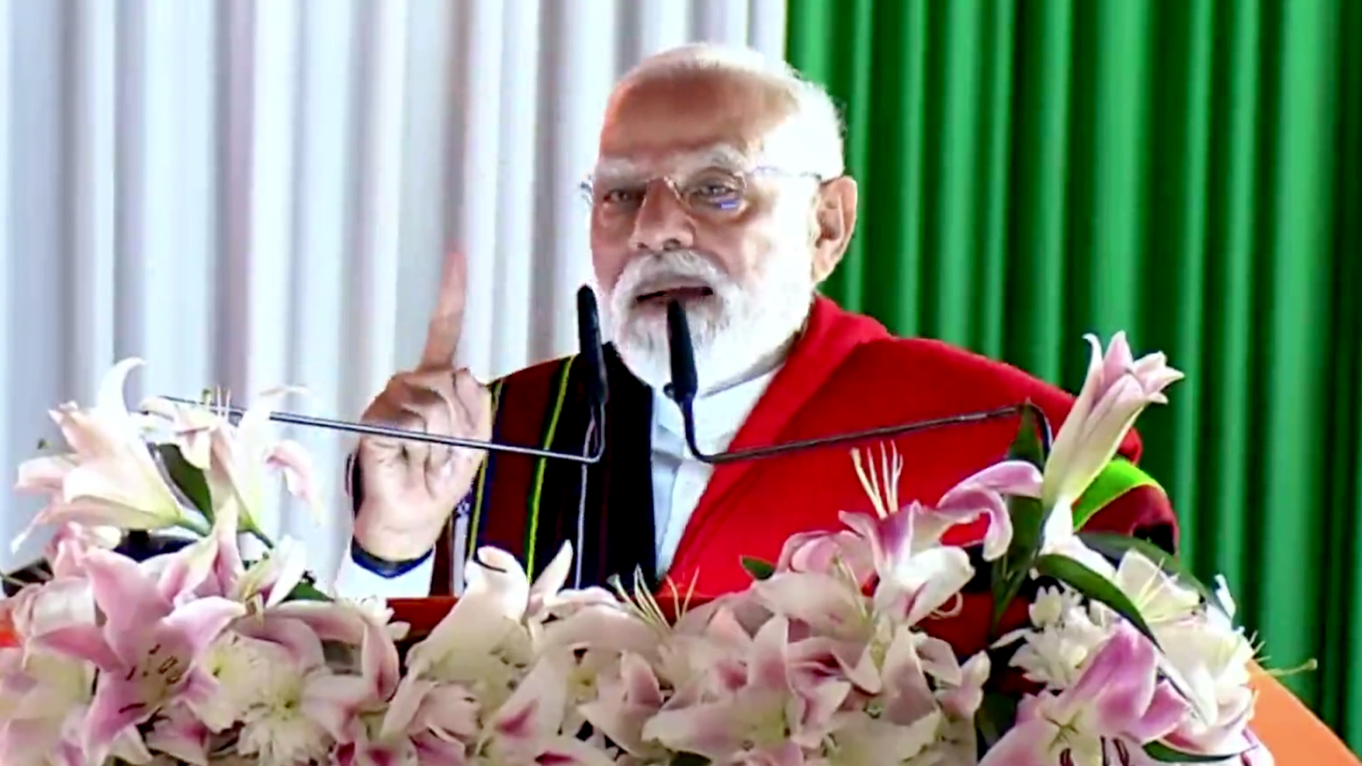 pm modi manipur visit talk about devlopment and peace