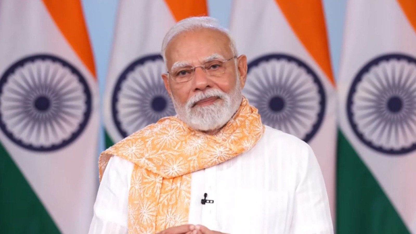 pm modis virtual address turns emotional defends his mother from political attacks