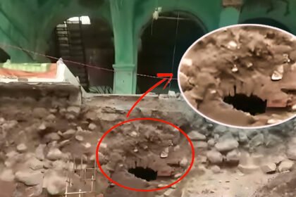 pune manchar mosque tunnel discovery communal tension