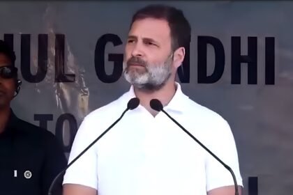 rahul gandhi ladakh bjp rss attack demand for sixth schedule