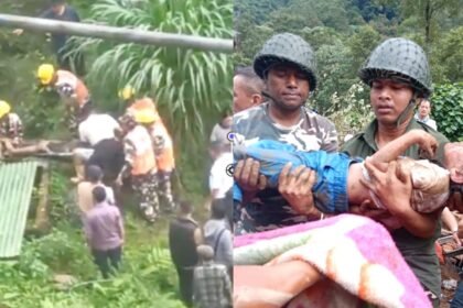 sikkim 4 killed 3 missing due to landslide amid heavy rains rescue operations underway