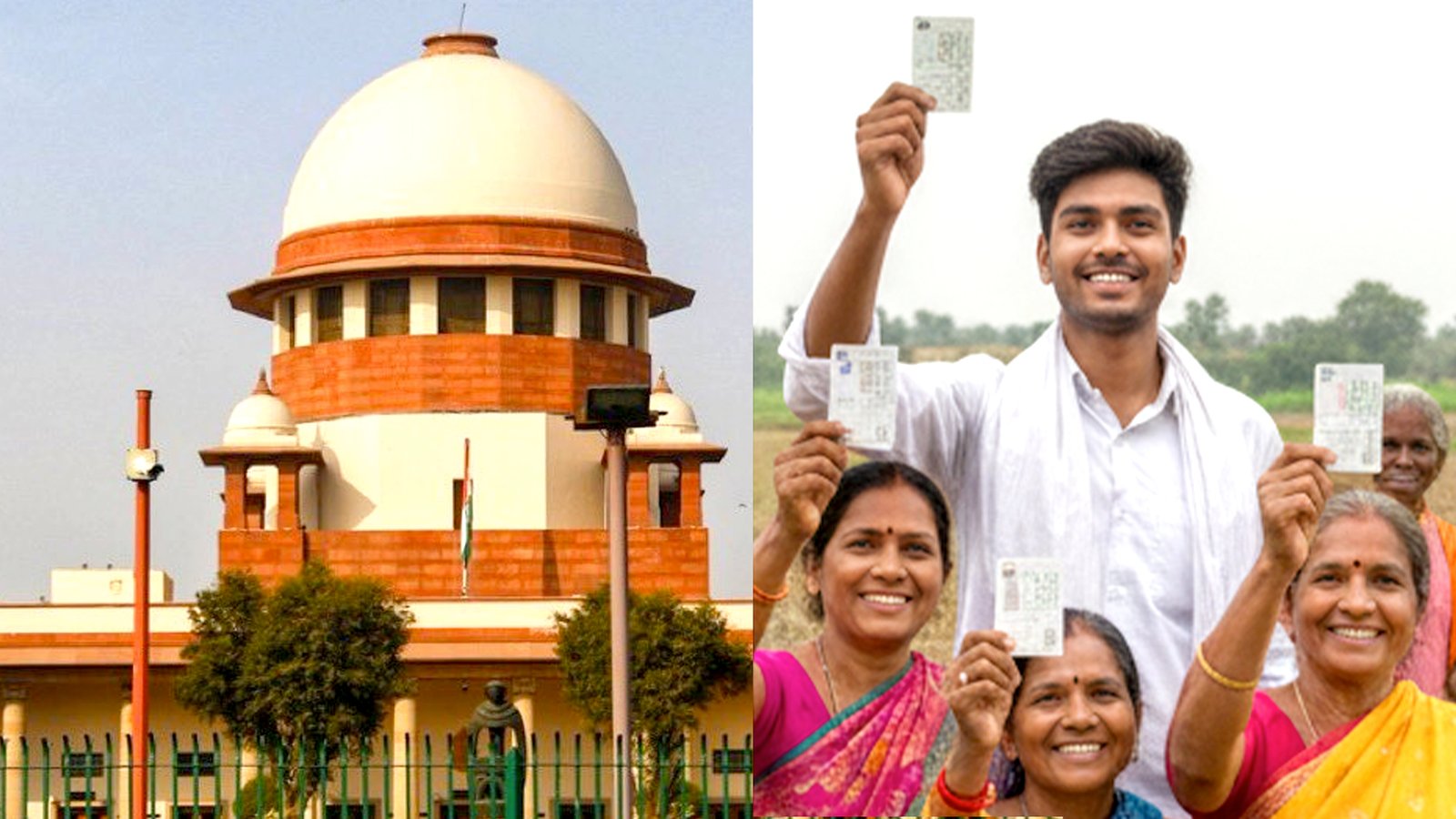 supreme court allows aadhaar as 12th document for bihar voters