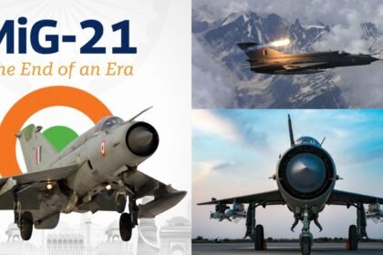 the mig 21 fighter aircraft which has been a witness to the combat prowess of the indian air force for 60 years will be retired today