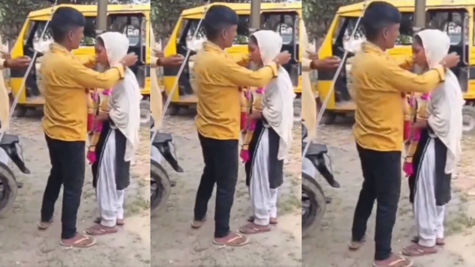 uttar pradesh aunt nephew wedding at police station husband claims illicit relationship