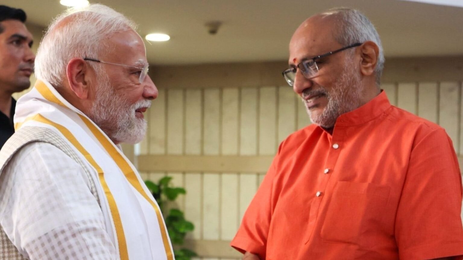 vice president radhakrishnan praises pm modi says he makes the impossible possible
