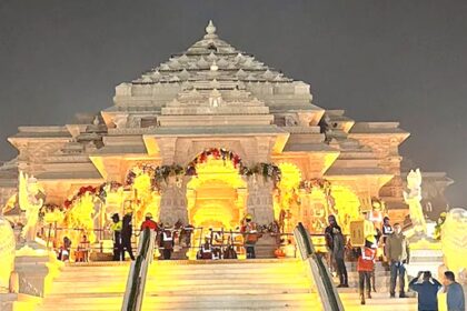 22 foot saffron flag to fly on ayodhya ram temple shikhara pm modi to hoist on this day