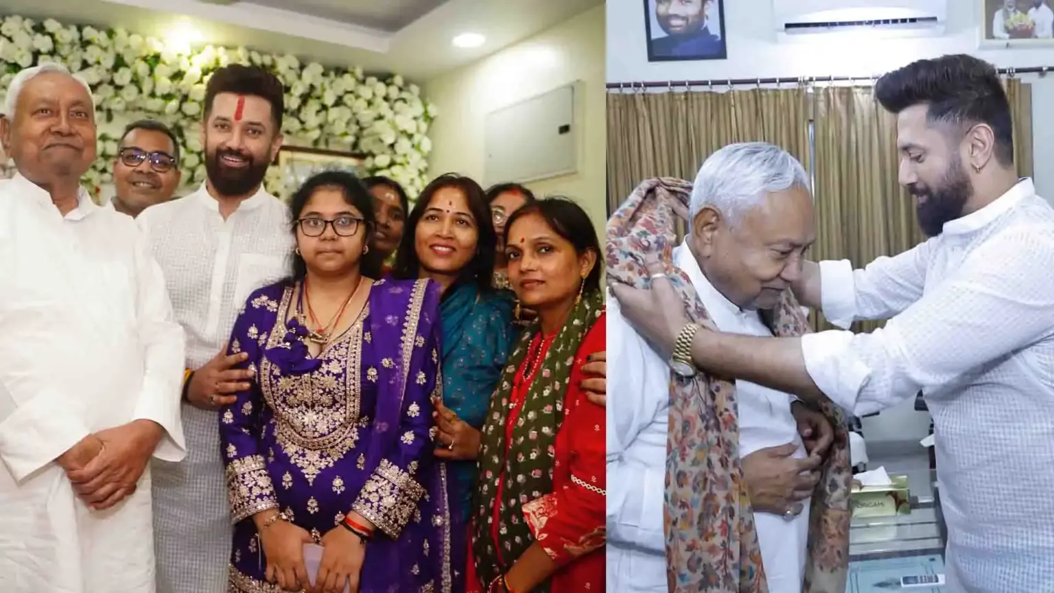 Nitish Kumar going to Chirags house on the pretext of Chhath has the bitterness of 2020 ended optimized