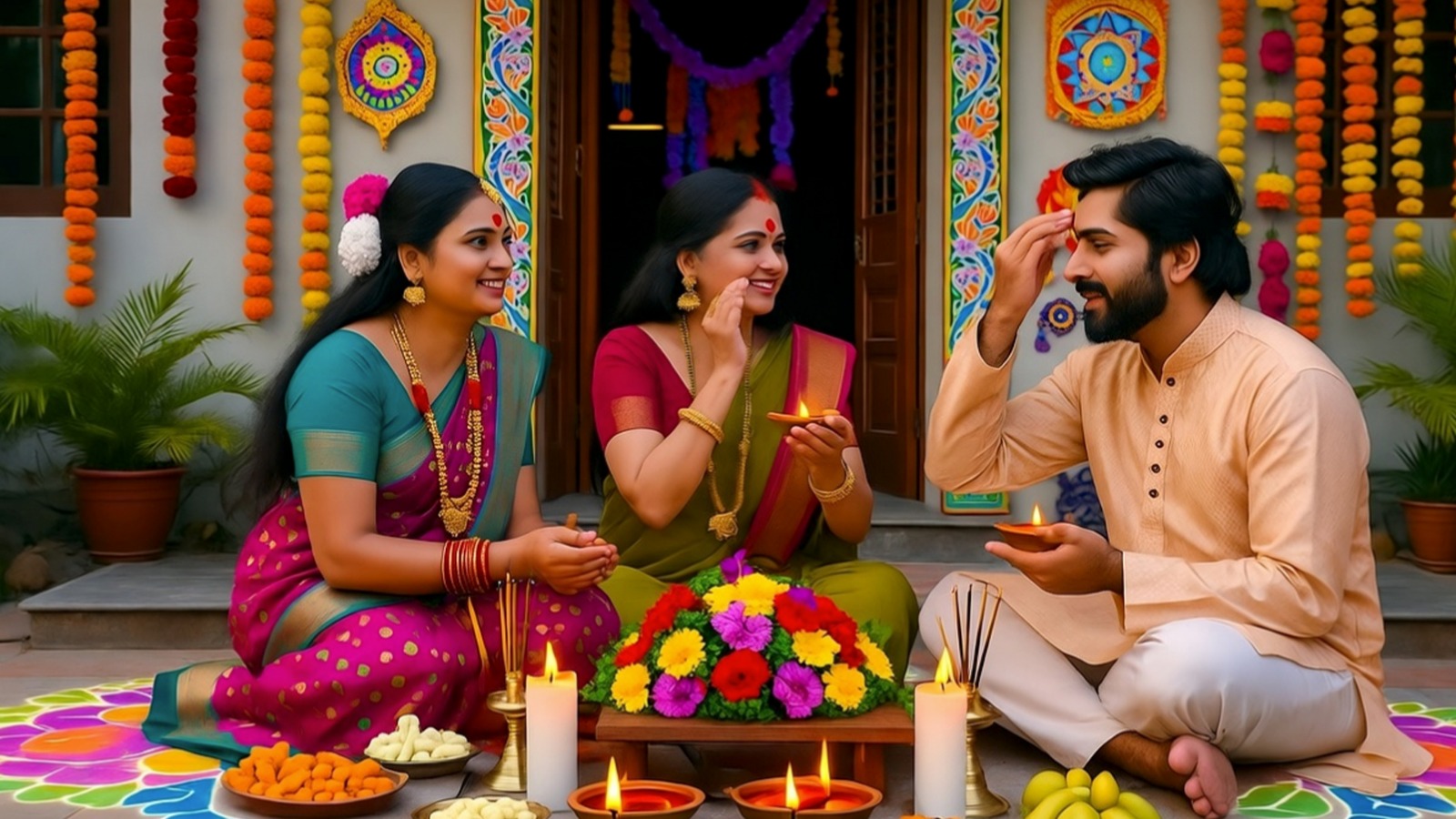 bhai dooj 2025 significance story and traditions of sibling festival
