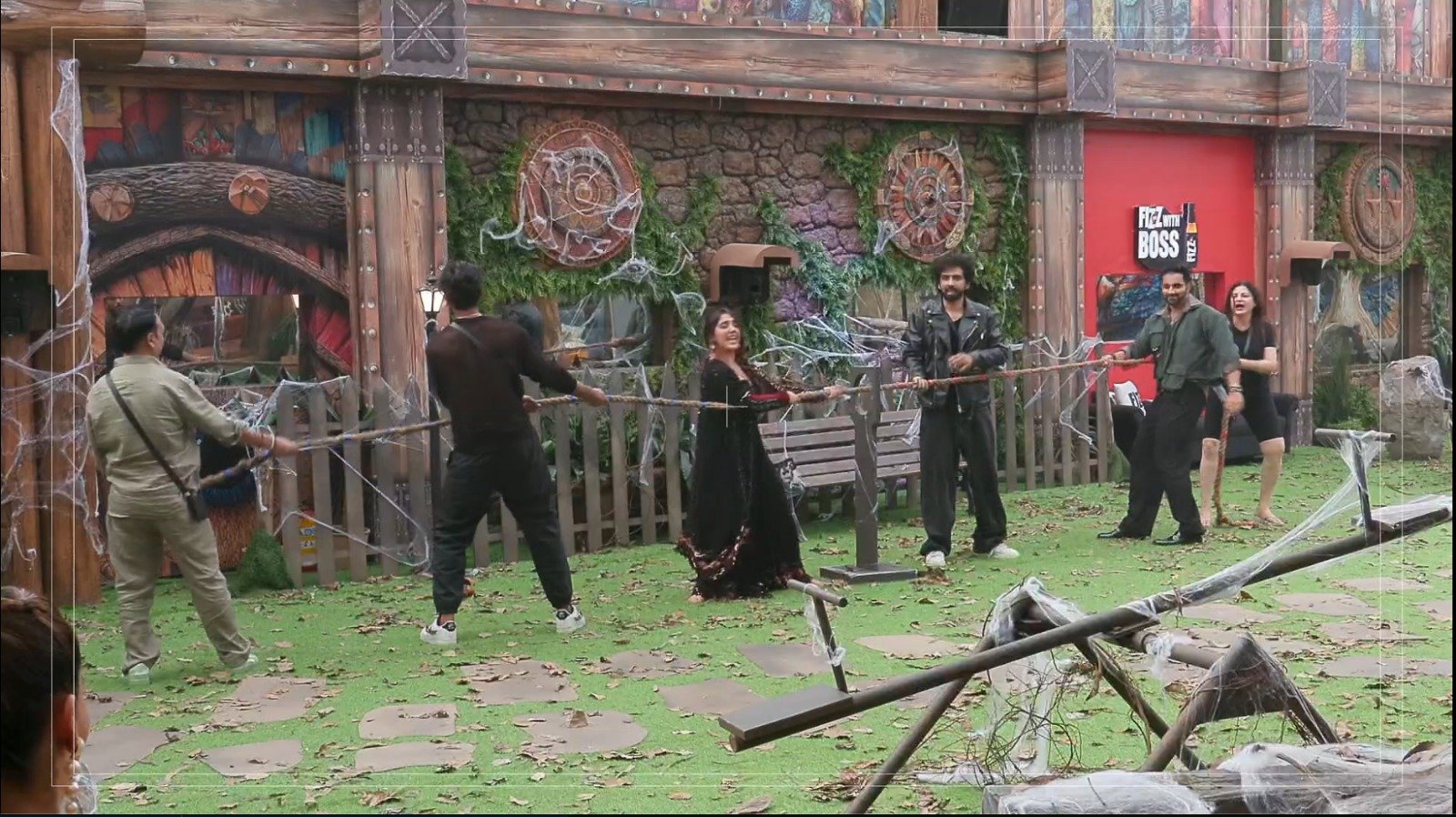bigg boss 19 day 43 maltis entry tanya farhana fight