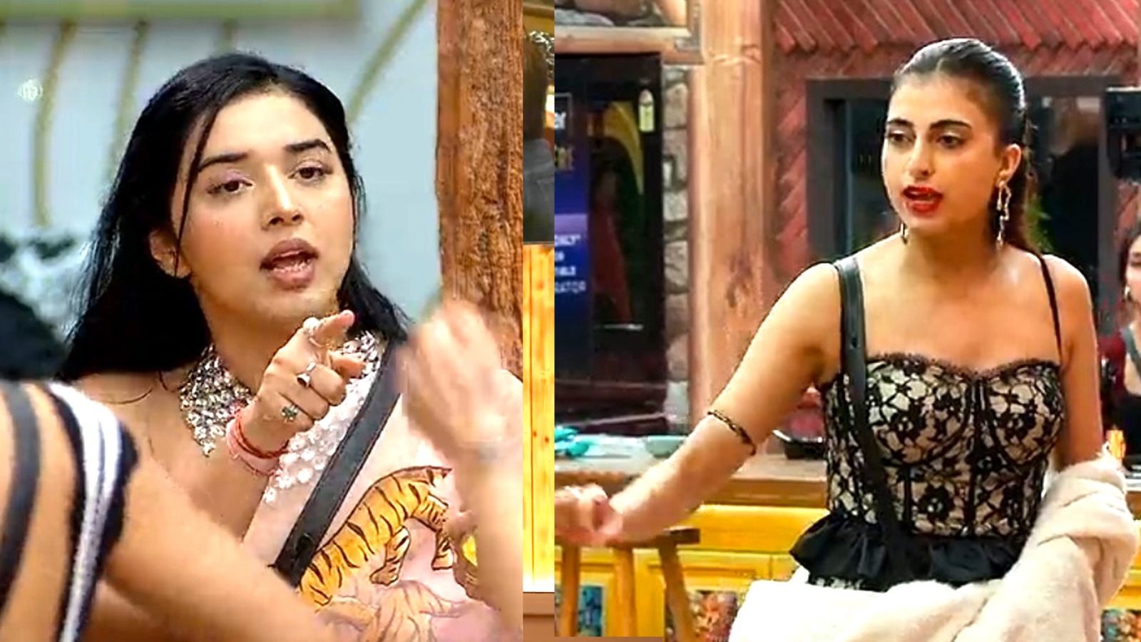 bigg boss 19 the ration task kicked off with a bang farhana called tanya a slut and there was a huge uproar in the house