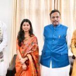 bihar election 2025 mayilthi thakur bjp candidate nytianand ray vinod tawde meeting