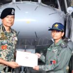 bsf gets first woman flight engineer inspector bhavna chaudhary indian security forces