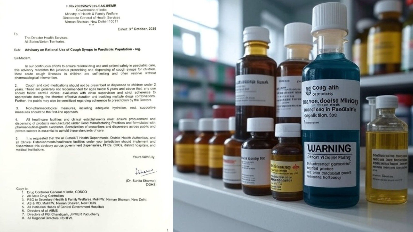 cough syrup death case are parents to blame company gets clean chit health ministers big statement