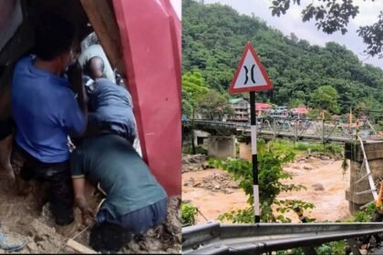 darjeeling rains cause devastation seven dead several missing