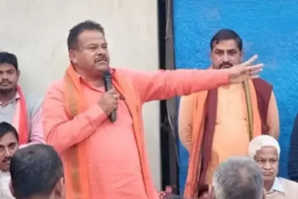 former mla raghvendra singh gave an inflammatory statement on hindu girls being abducted discussion is happening all over the country