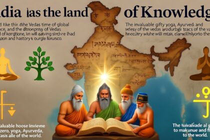 how the knowledge of the vedas was resonating in india when the world was in darkness