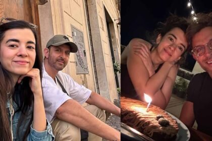 hrithik roshan and saba azad shared unseen romantic pictures wrote happy 4th partner