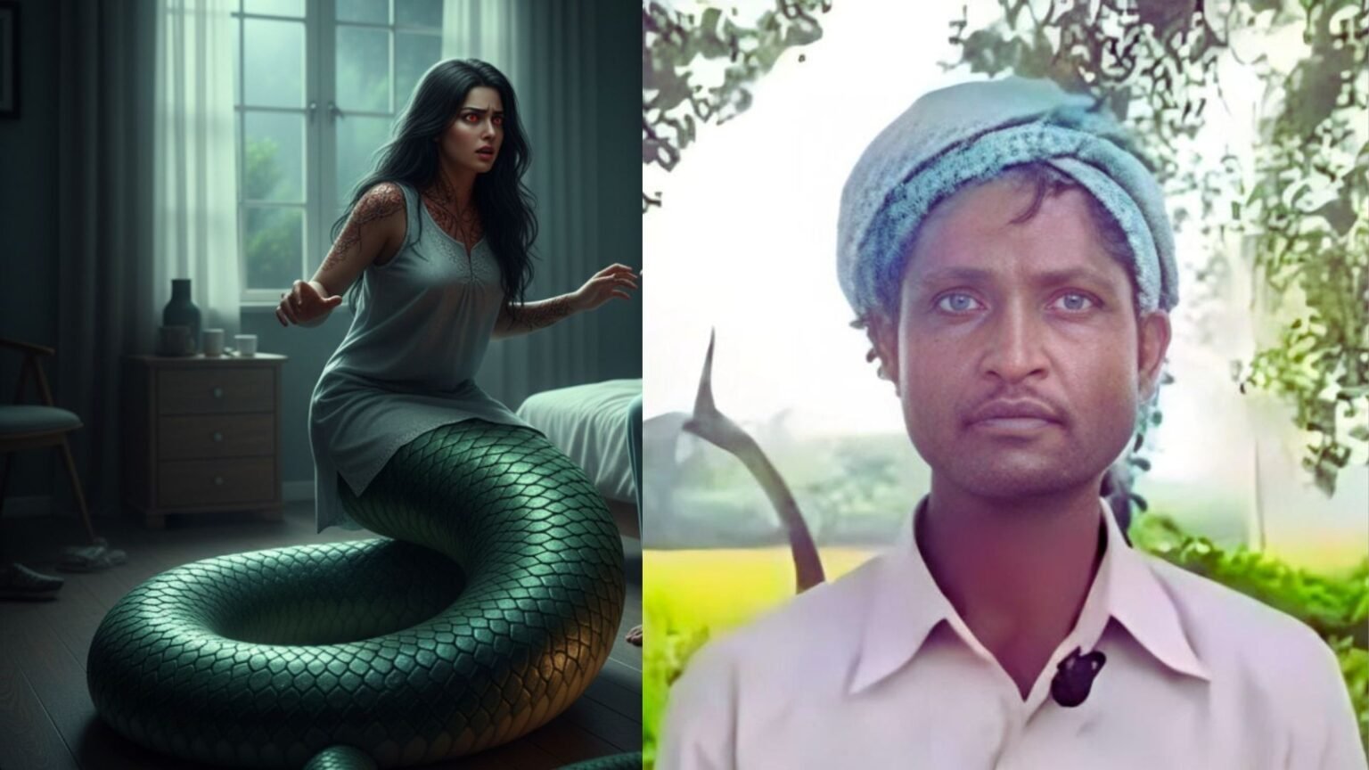 husband claims wife turns into shapeshifting snake at night tells dm