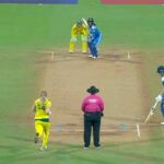 ind w vs aus w world cup semi final score 339 run target