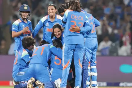 indias strong daughters performed a miracle handed a crushing defeat to defending champions australia in the semi final