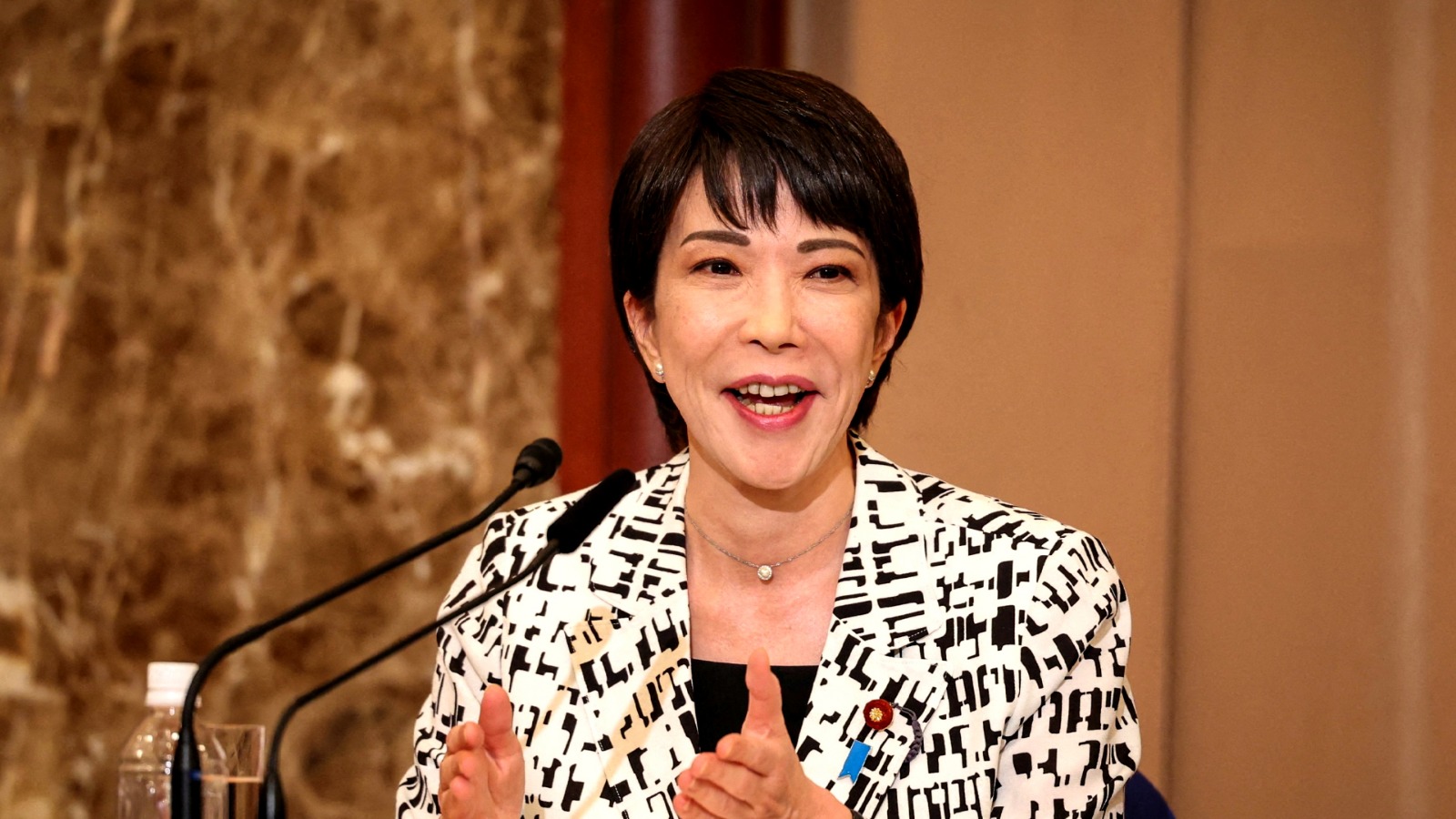 japan prepares for first woman pm sanae takaichi elected ldp leader