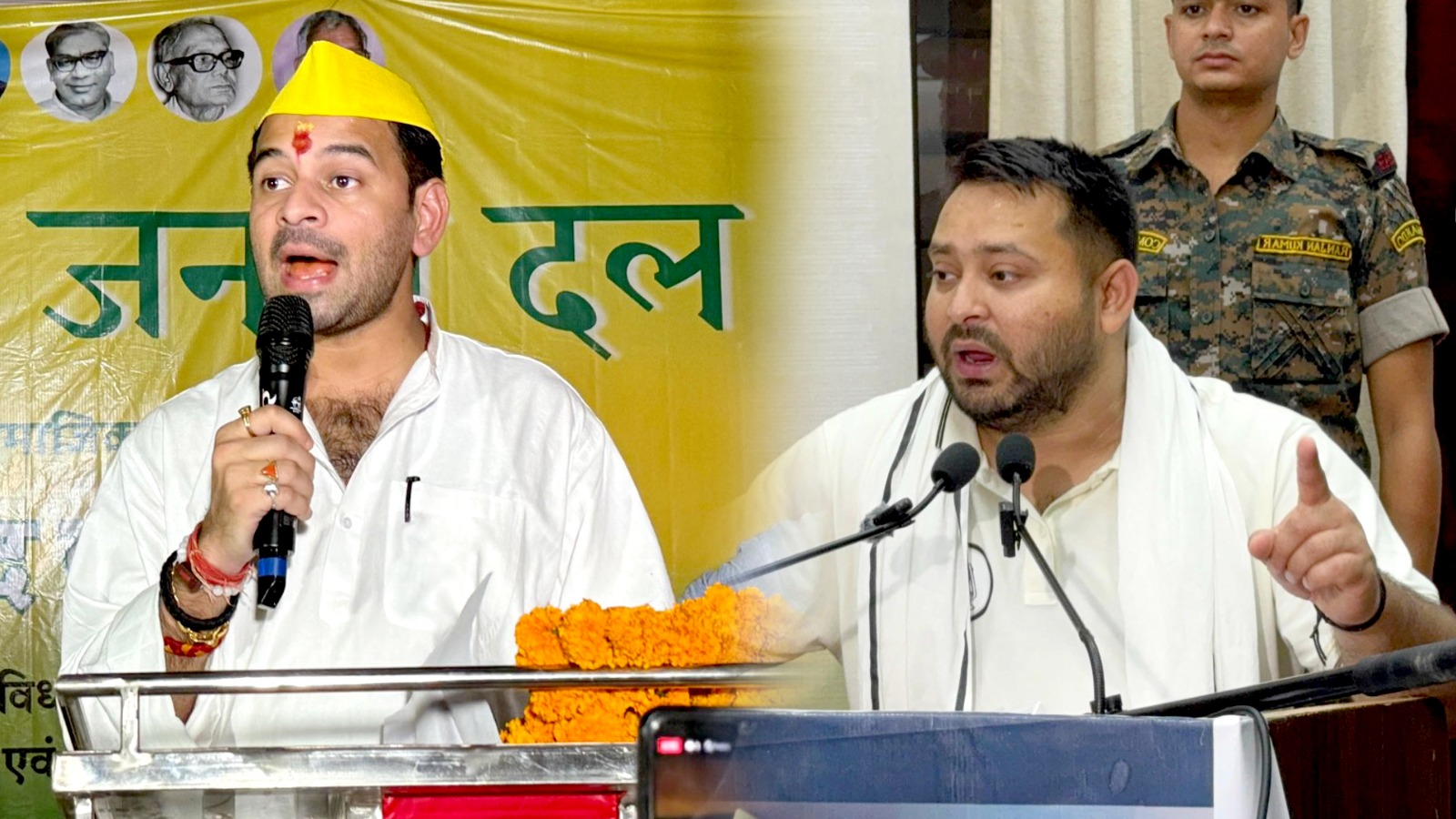 lalu yadav family rift tej pratap unfollows tejashwi and misa on