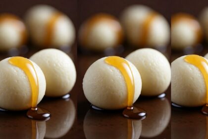 learn the unique taste and easy way to make bengali rasgullas with jaggery not sugar