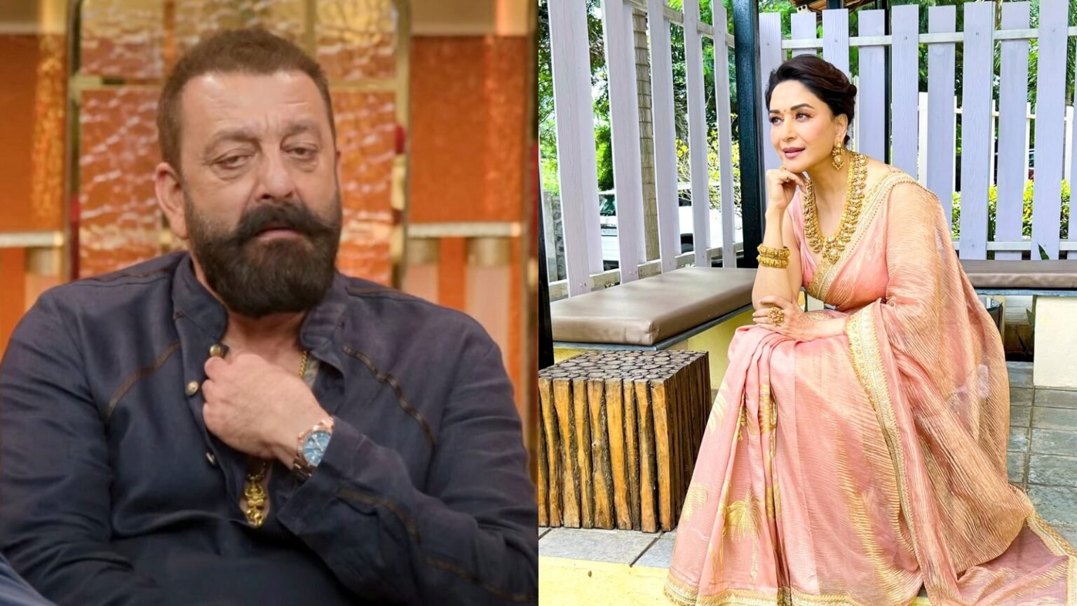 madhuri dixit was scared after sanjay dutts arrest claims writer hanif zaveri in a shocking revelation