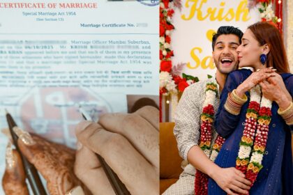muslim actress becomes laxmans daughter in law marries 4 years younger hindu actor in second marriage father in law also twice divorced