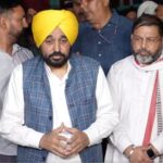 punjab cm bhagwant man meets ips y puran kumar family expresses grief