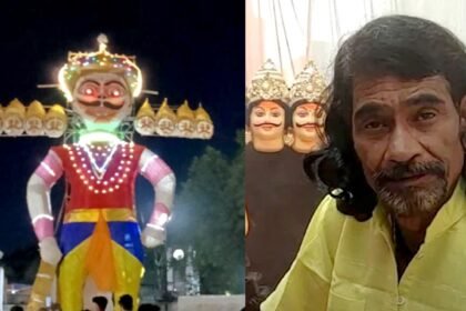 ravan devotee lankesh passes away at 68 unknown story of santosh namdev